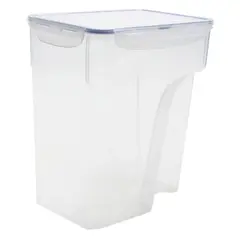 JUST HOME COLLECTION - Contenedor de alimentos plástico 5,7 litros 16x23x25,9 cm