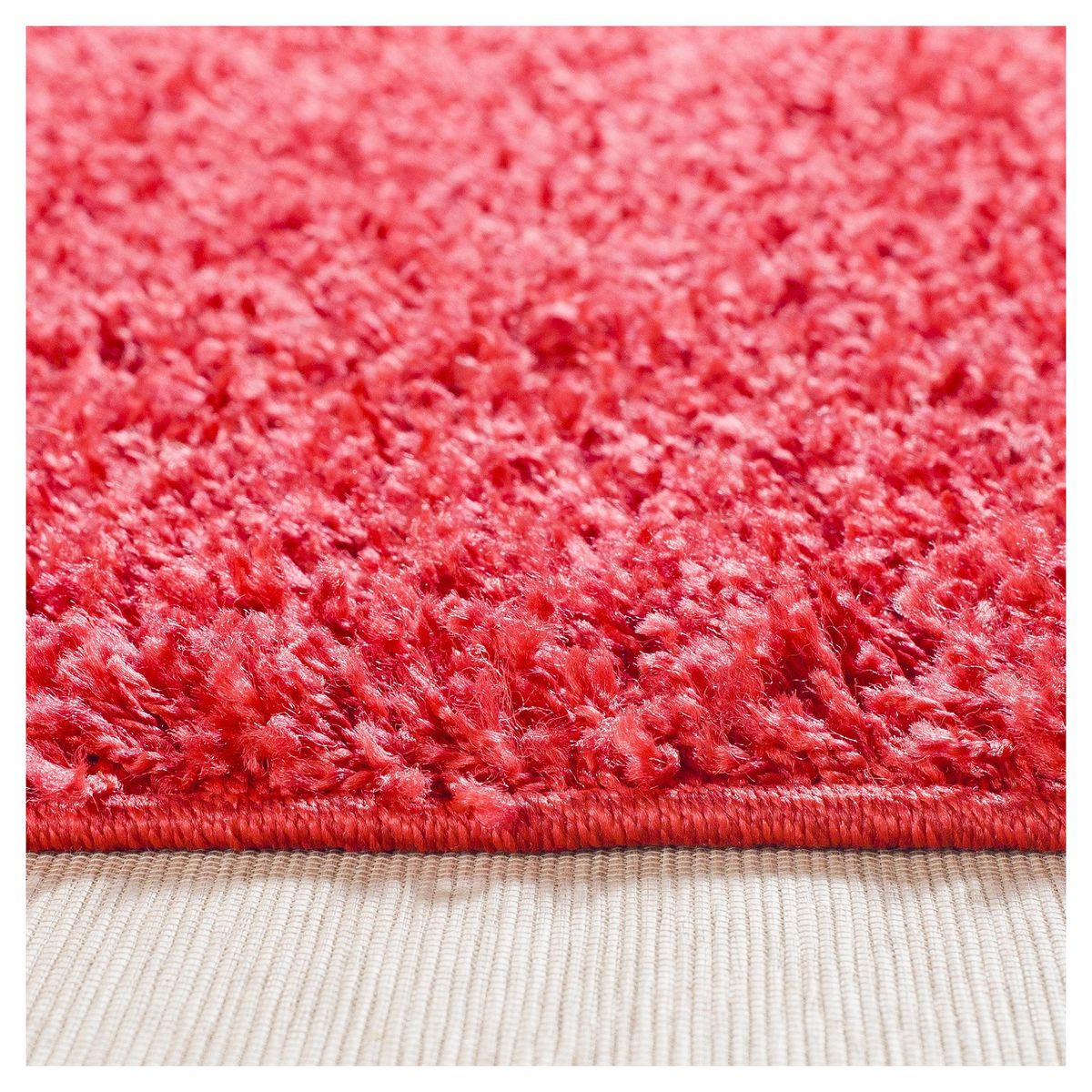 DIB - Alfombra Casino 133x190 cm Algodón Rojo