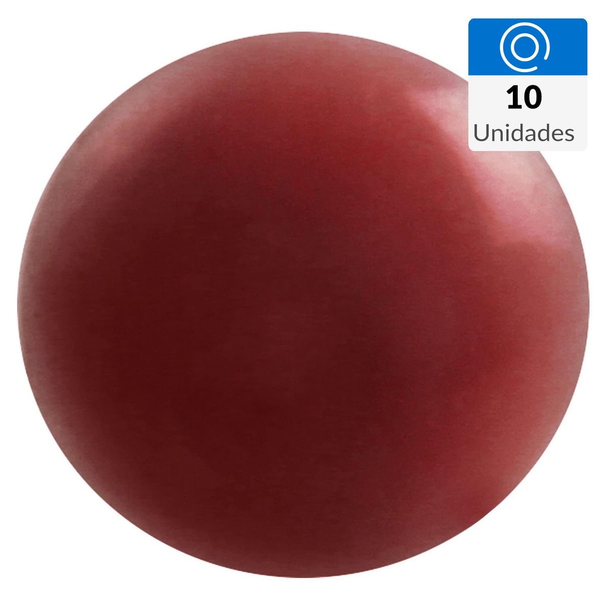 RH - Tapa soberbio grande para tornillo 10 unidades caramelo