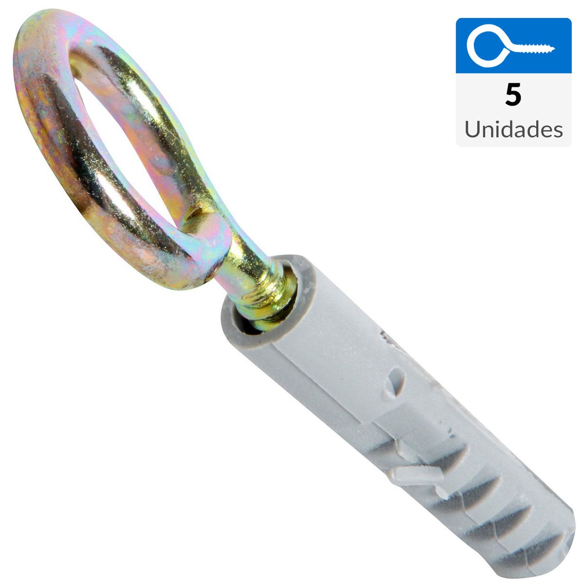 RH - Cáncamo cerrado Nº5 con tarugo 5 unidades