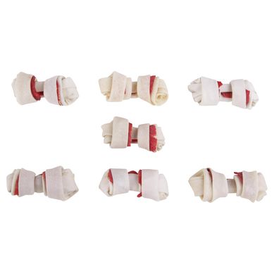 Mini hueso masticable dental con carne pequeo
