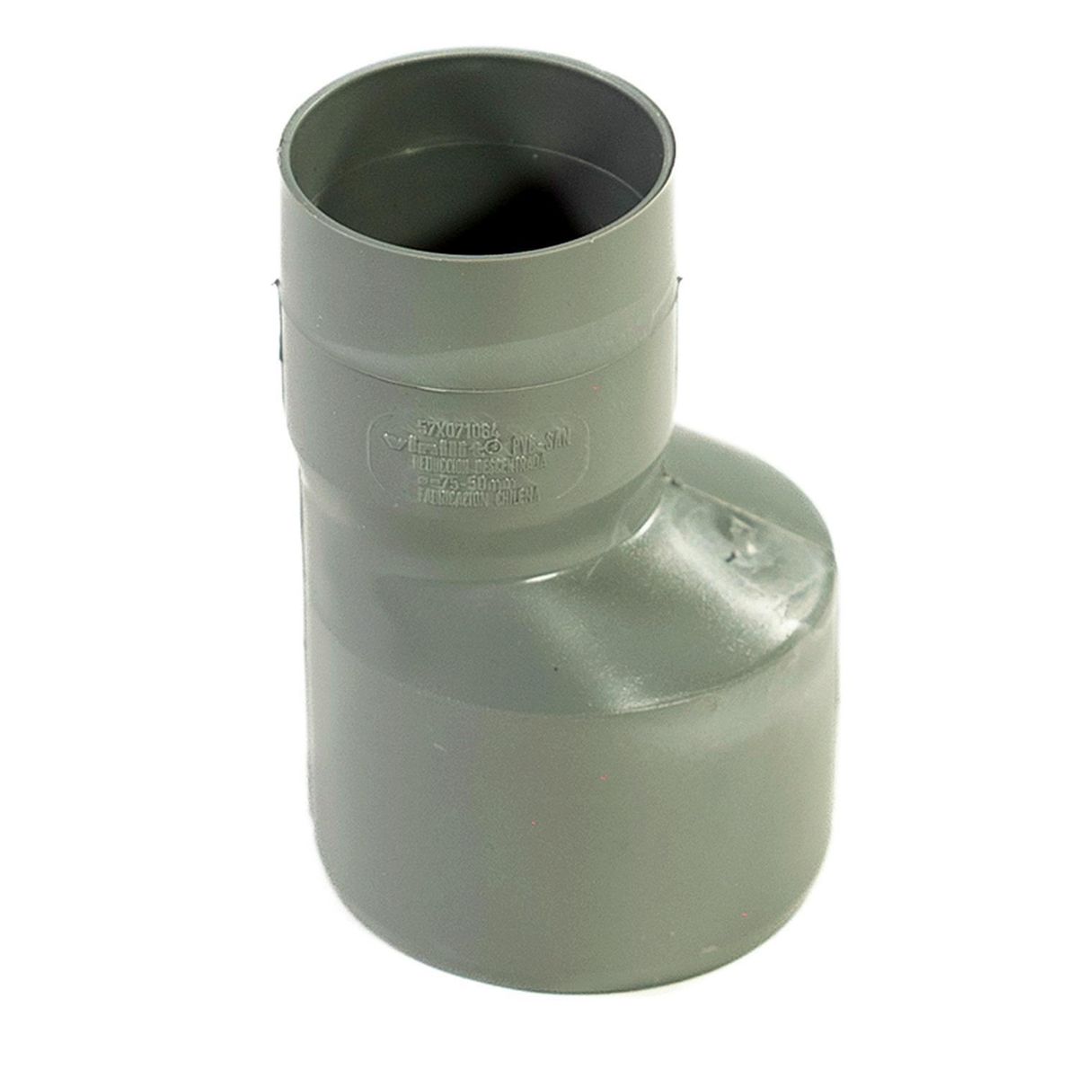VINILIT - Reducción PVC-S Cementar 75mm x 50mm Gris 1u