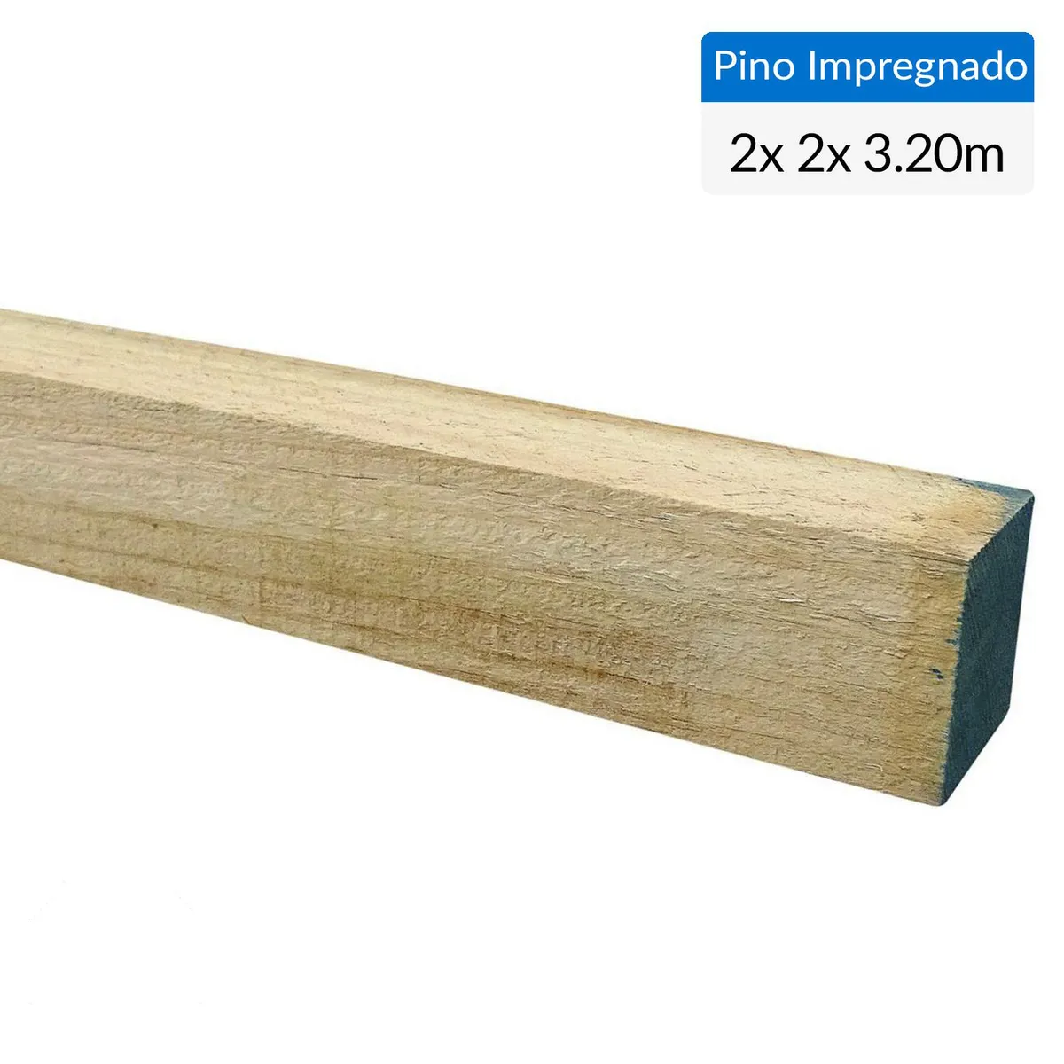 GENERICO - Pino impregnado cobre micronizado 2 x 2 x 3,2 m