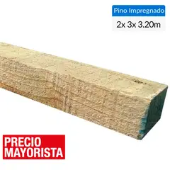 GENERICO - Pino impregnado cobre micronizado 2 x 3 x 3,2 m