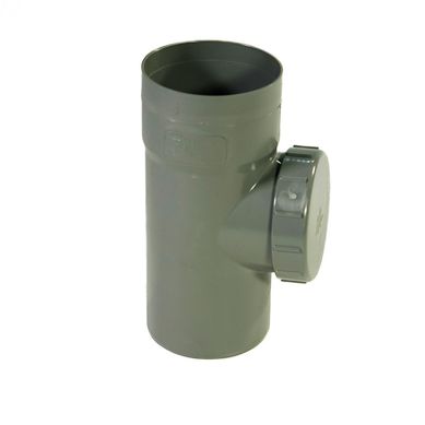 Tee Registro PVC-S Cementar 110mm Gris 1u