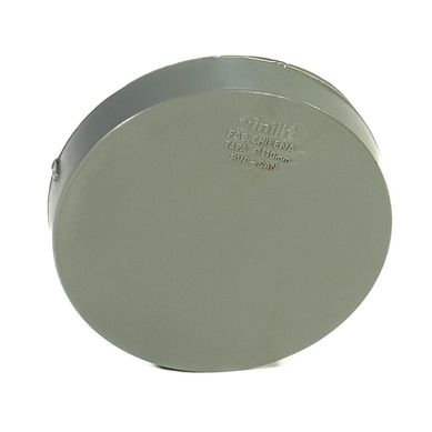 Tapa PVC-S Cementar 110mm Gris 1u