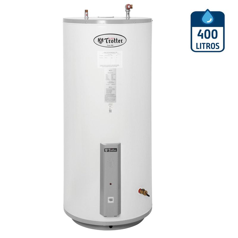 TROTTER INDUSTRIAL - Termo AT Eléctrico 400 Litros 9 kW de Muro