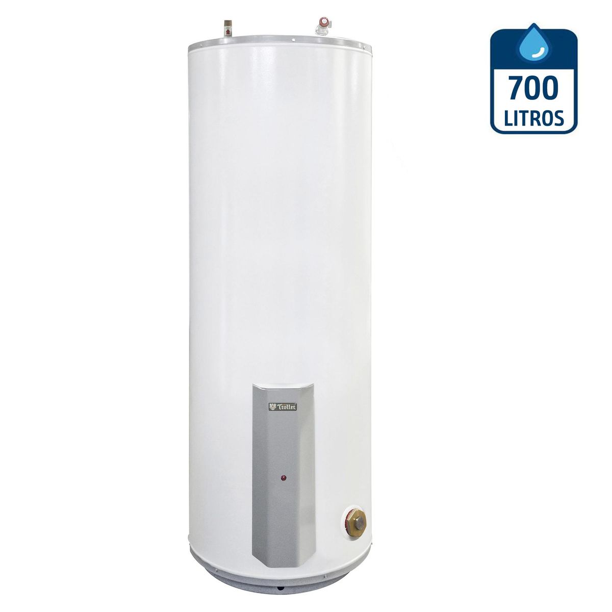 TROTTER INDUSTRIAL - Termo AT Eléctrico 700 Litros 9 kW de Muro