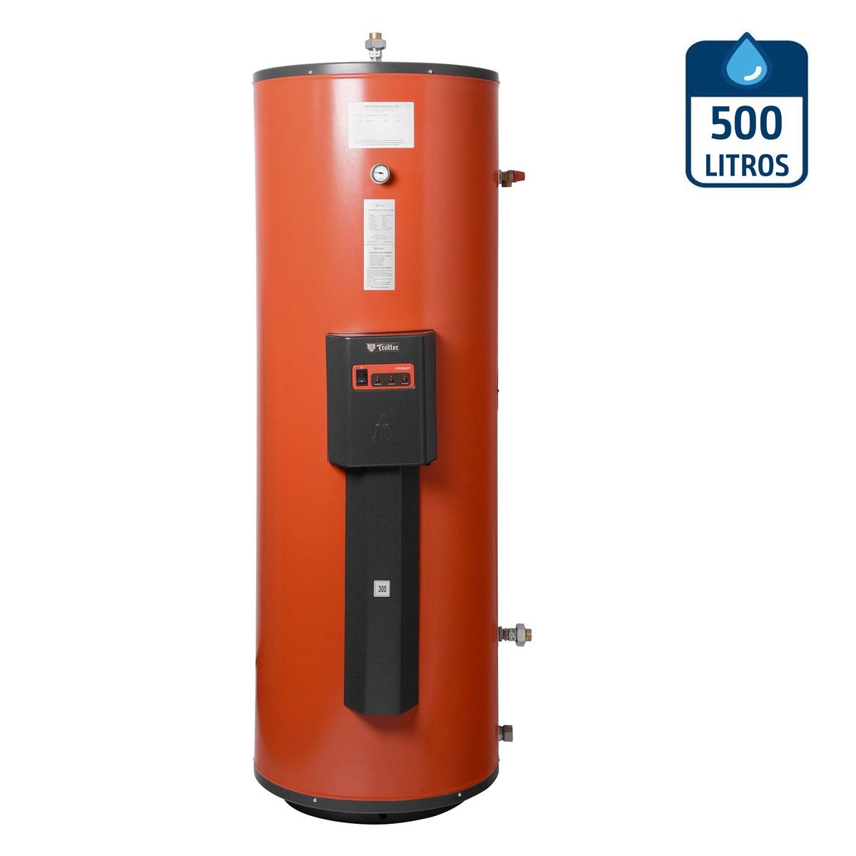 TROTTER INDUSTRIAL - Termo Intelligent Eléctrico 500 Litros 9 kW de Muro