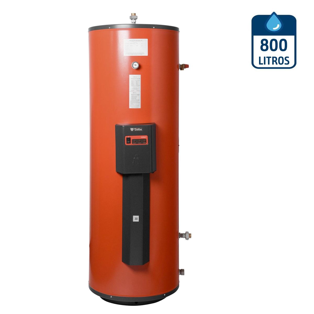 TROTTER INDUSTRIAL - Termo Intelligent Eléctrico 800 Litros 9 kW de Muro