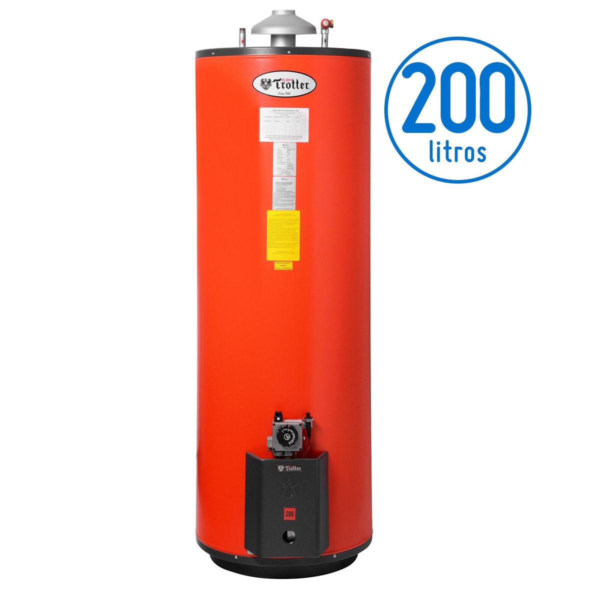 TROTTER INDUSTRIAL - Termo Intelligent Eléctrico 260 Litros de Muro