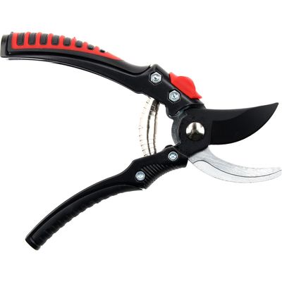 Imagen 2 del producto Tijera bypass para jardín 20 cm de aluminio negro