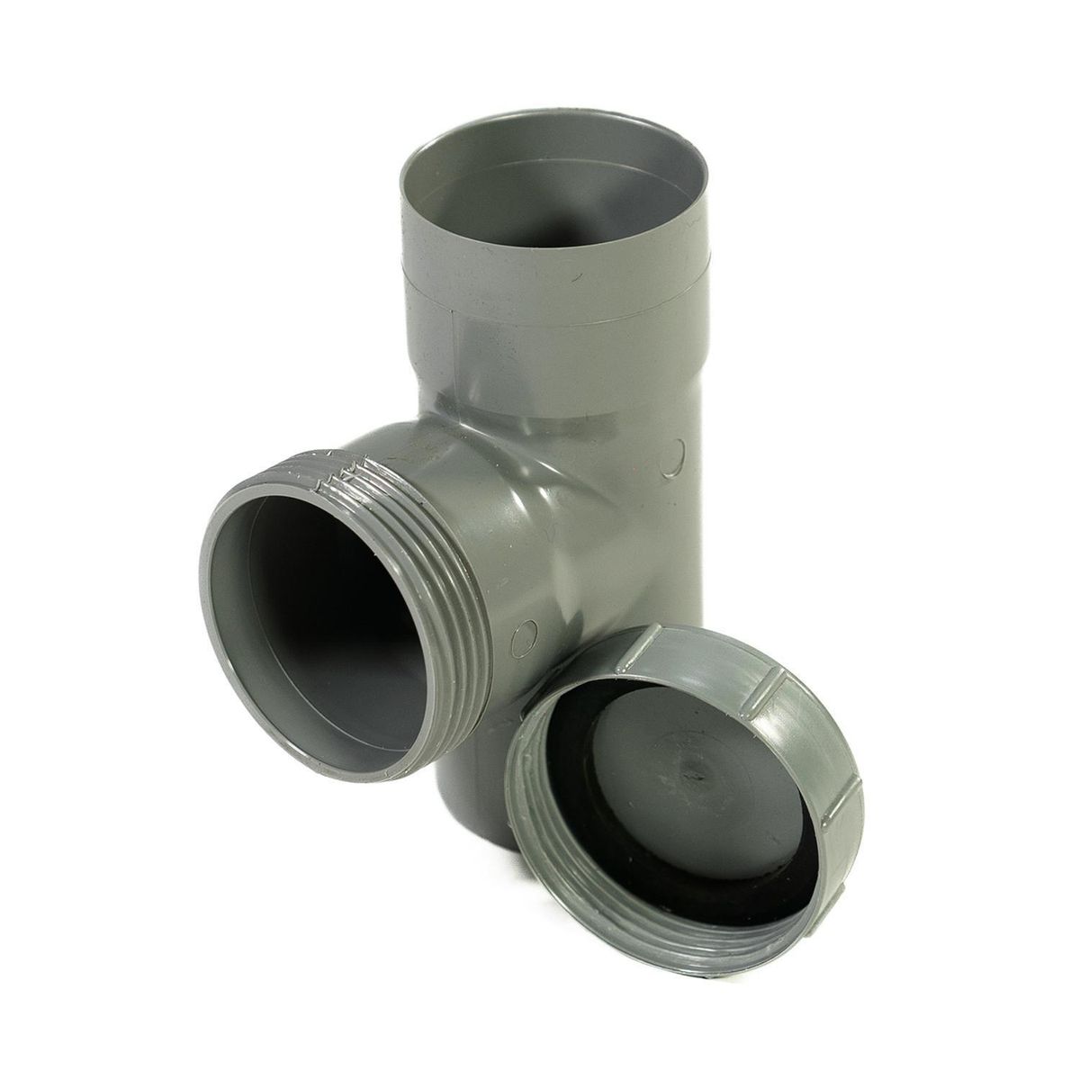 VINILIT - Tee Registro PVC-S Cementar 75mm Gris 1u