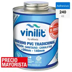 VINILIT - Adhesivo Tradicional para PVC 240cc
