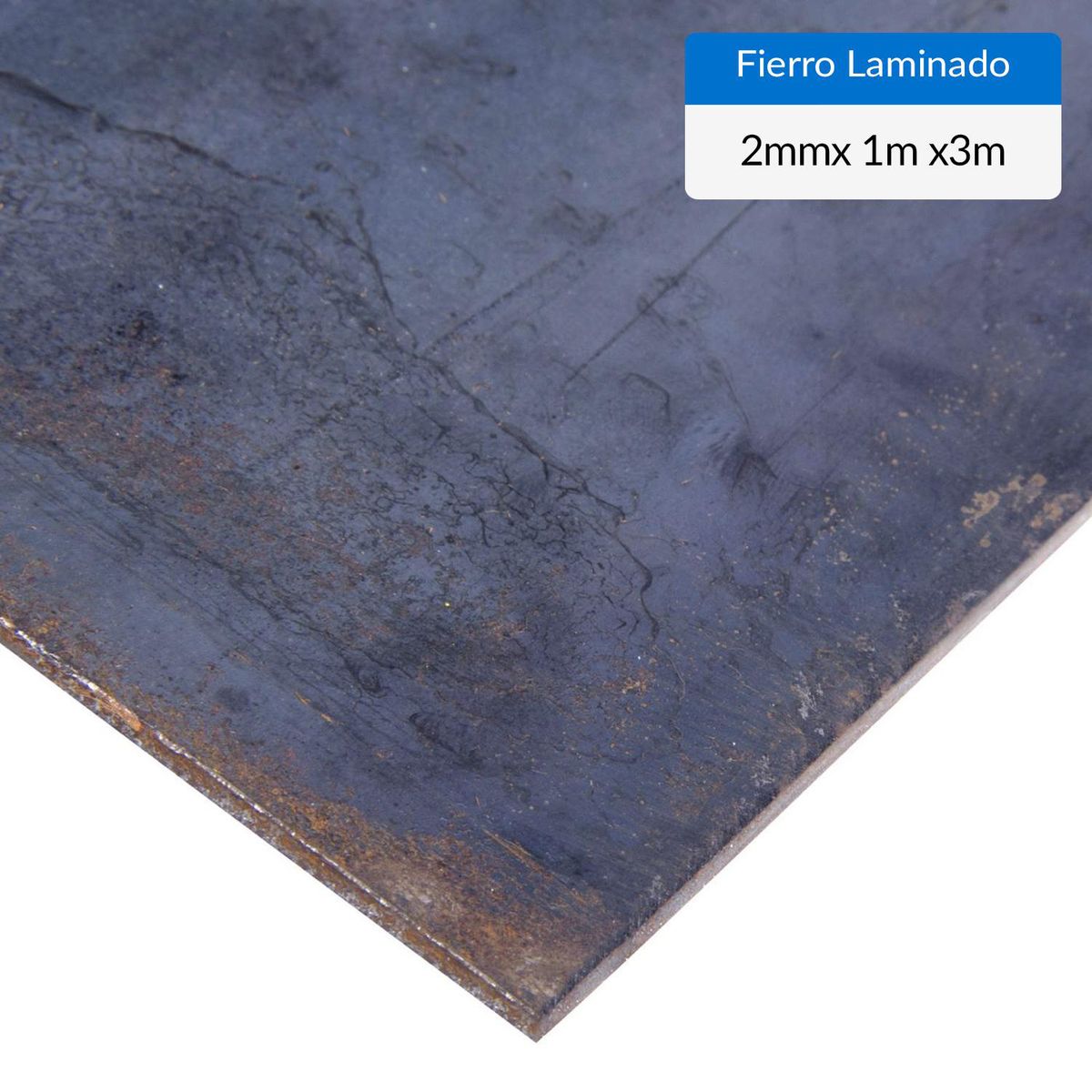 METALCON - Plancha laminado caliente 2mm 1x3m