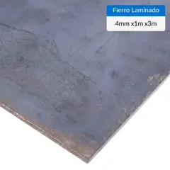 METALCON - Plancha laminado caliente 4 mm x 1 x 3 mt