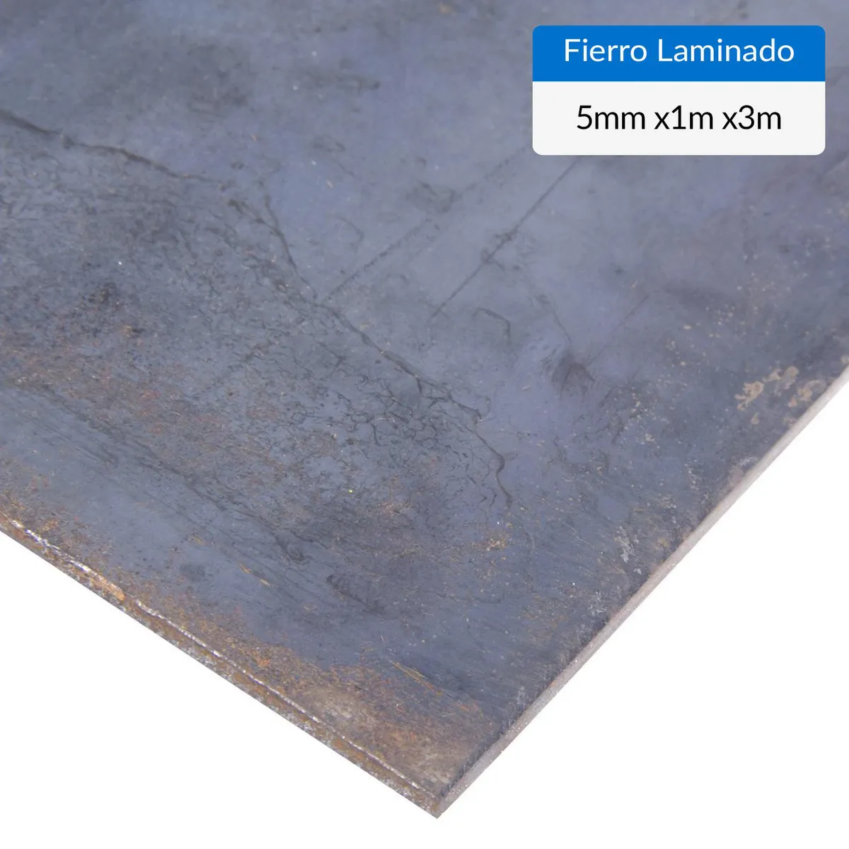 METALCON - Plancha laminado caliente 5mm 1x3m