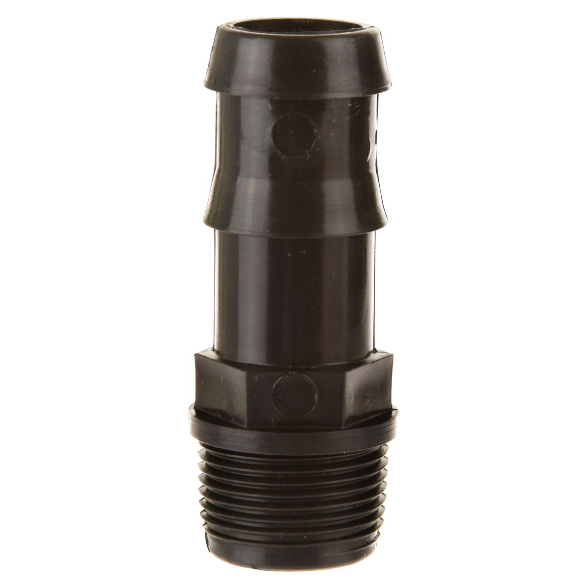 HOFFENS - Terminal Polietileno HE 3/4" Negro 1u