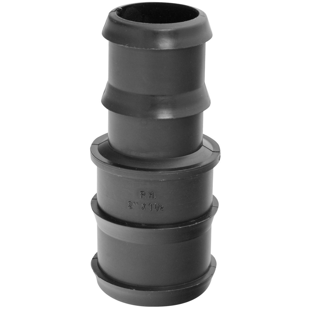 HOFFENS - Reducción Polietileno 2" x 1 1/2" Negro 1u