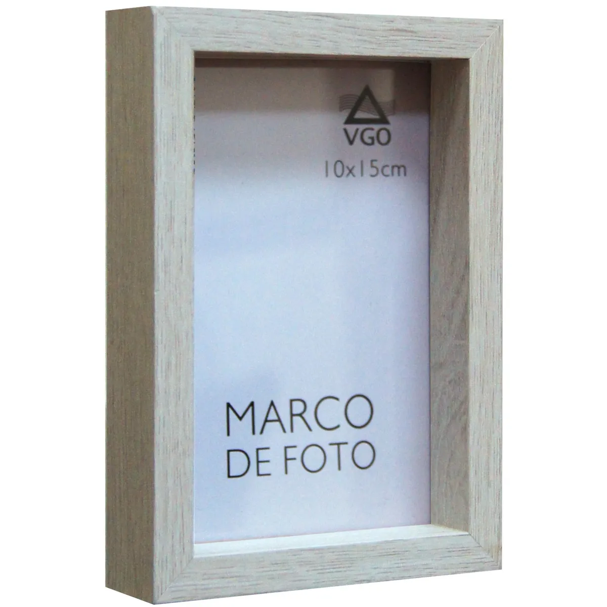 VGO - Marco de Foto 20x15 cm Madera Plástico