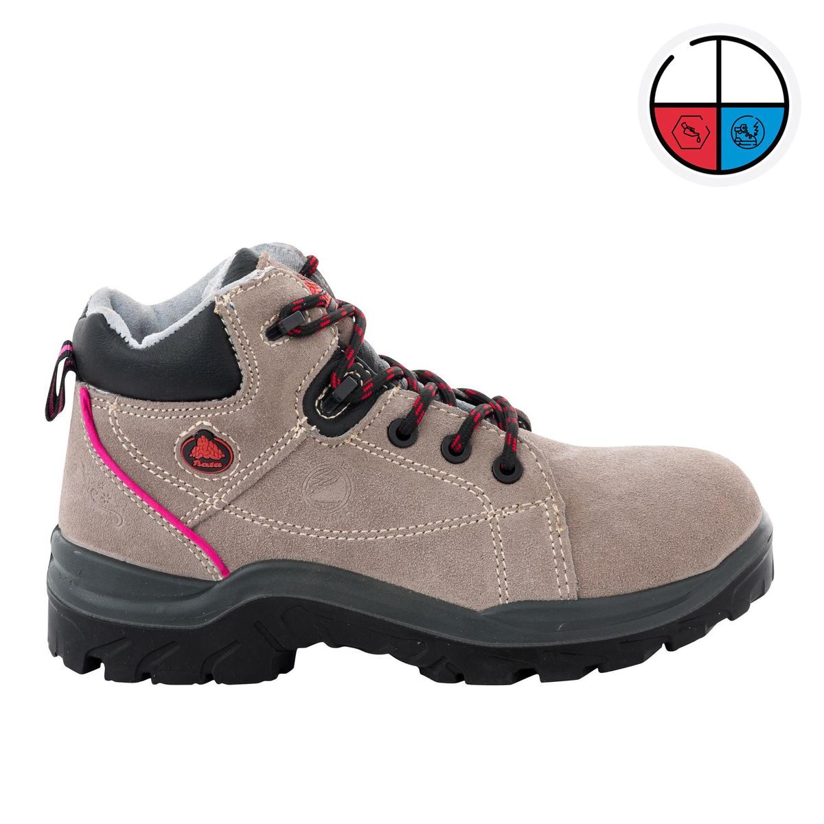 BATA INDUSTRIALS - Zapato de Seguridad Mujer Rose