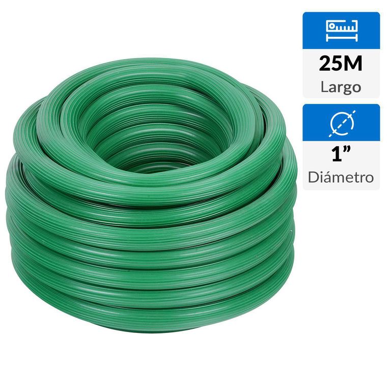 Manguera 25 m verde
