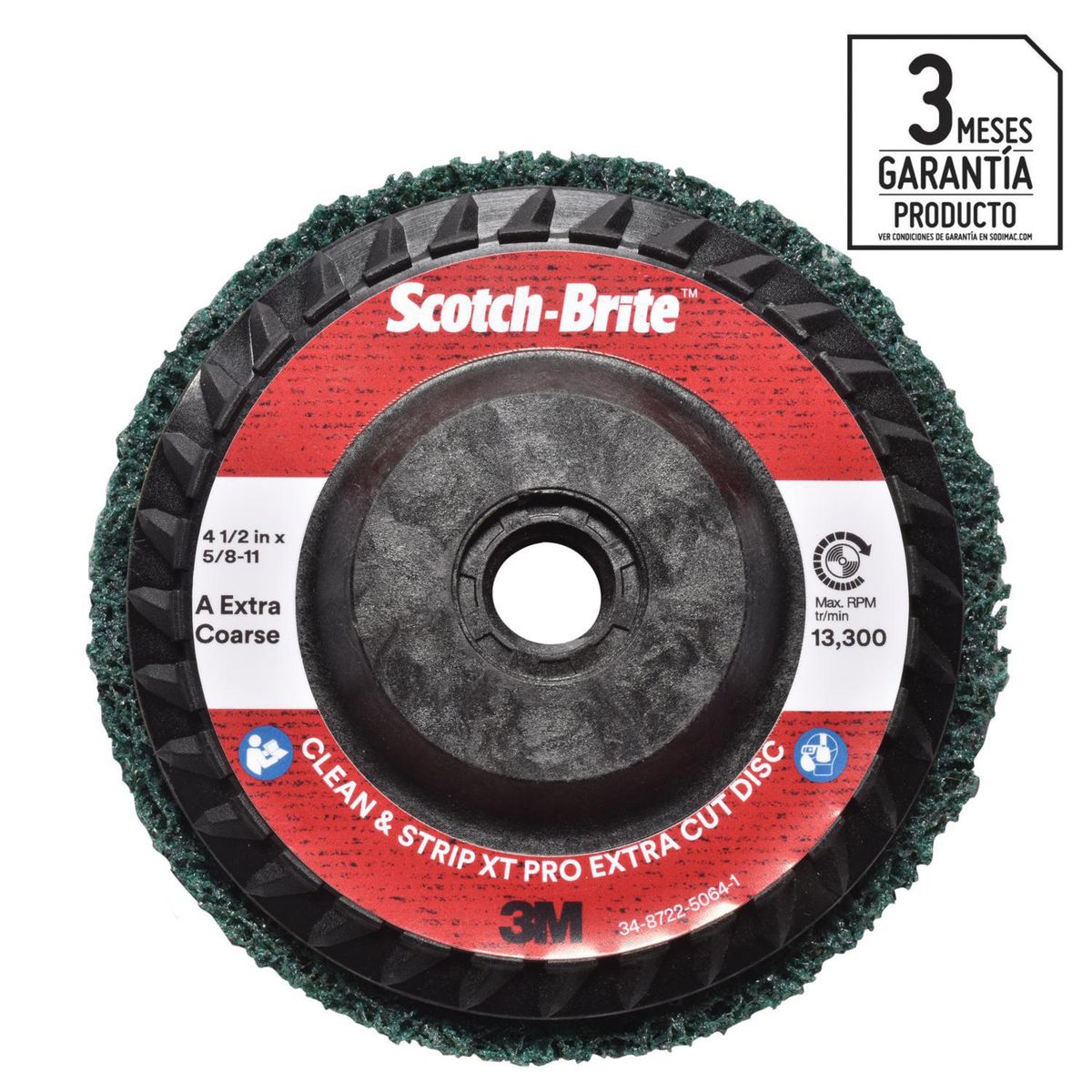 3M - Removedor de óxido 4,5" 3 mm