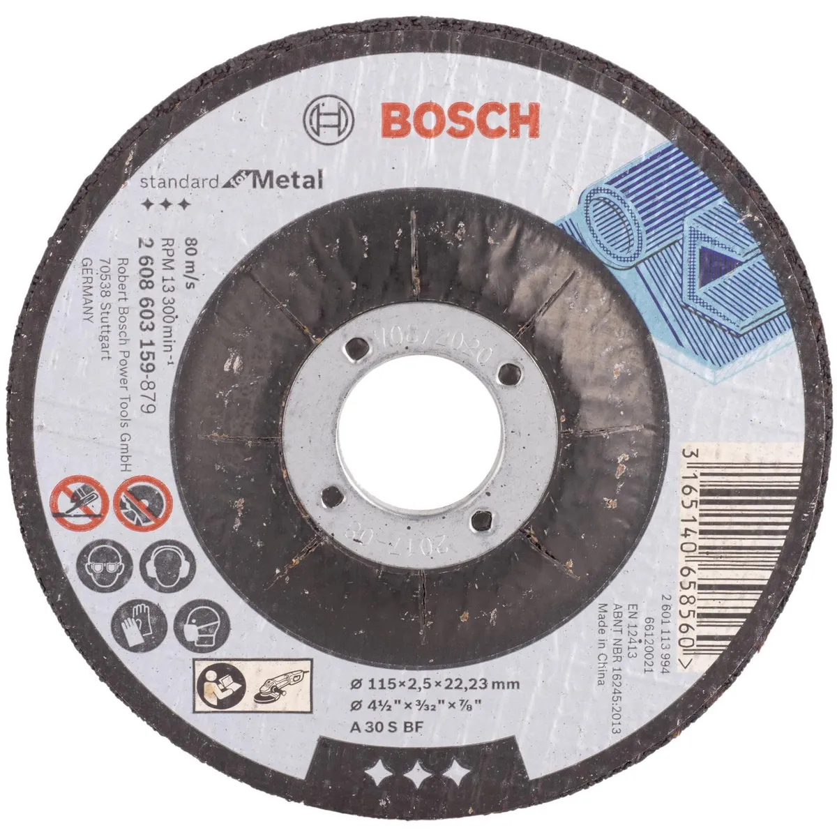BOSCH - Disco De Corte Metal 4"