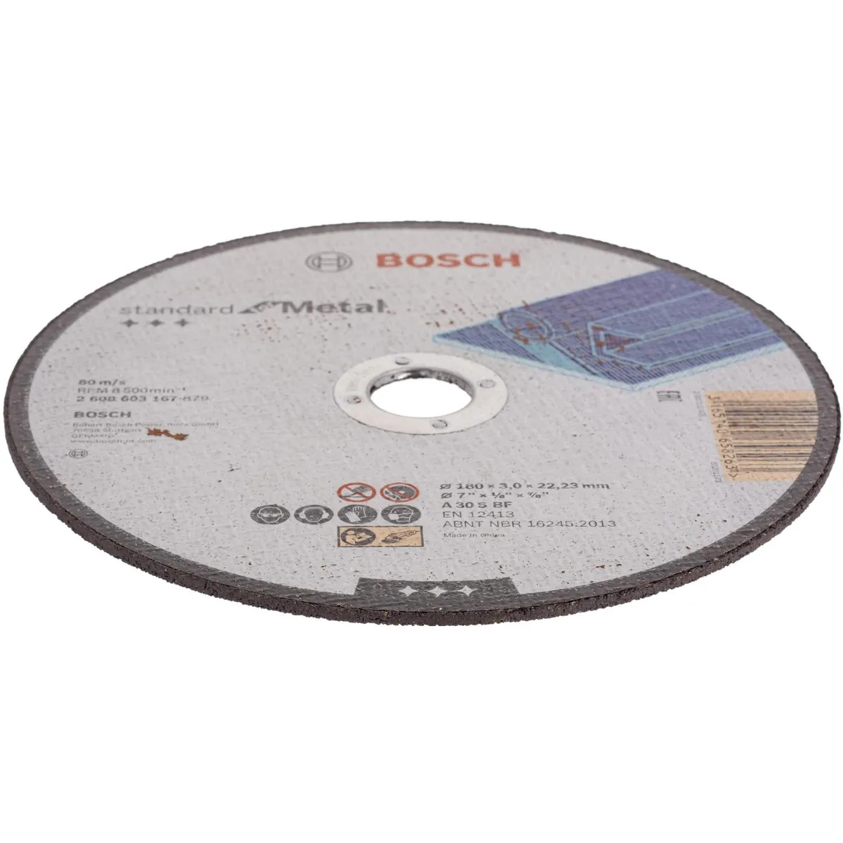 BOSCH - Disco de corte metal 7"