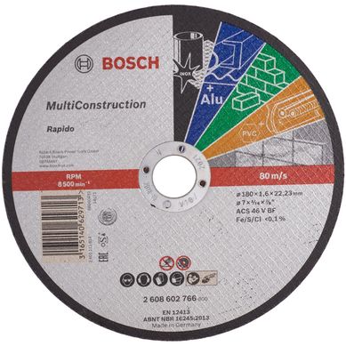 Disco de corte multimaterial 7