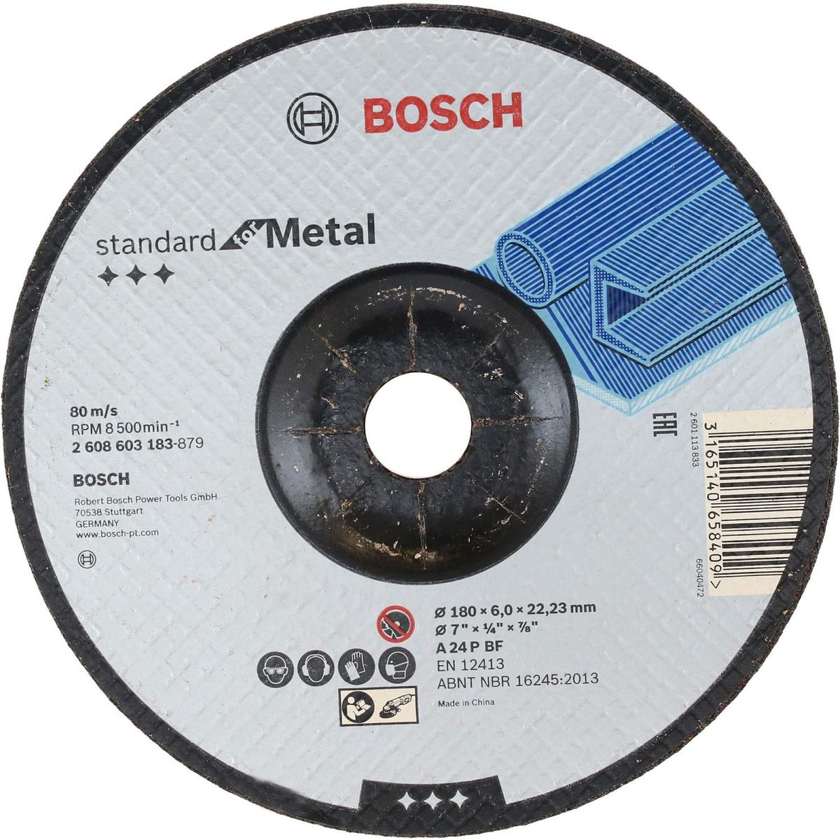 BOSCH - Disco de desbaste 7" acero