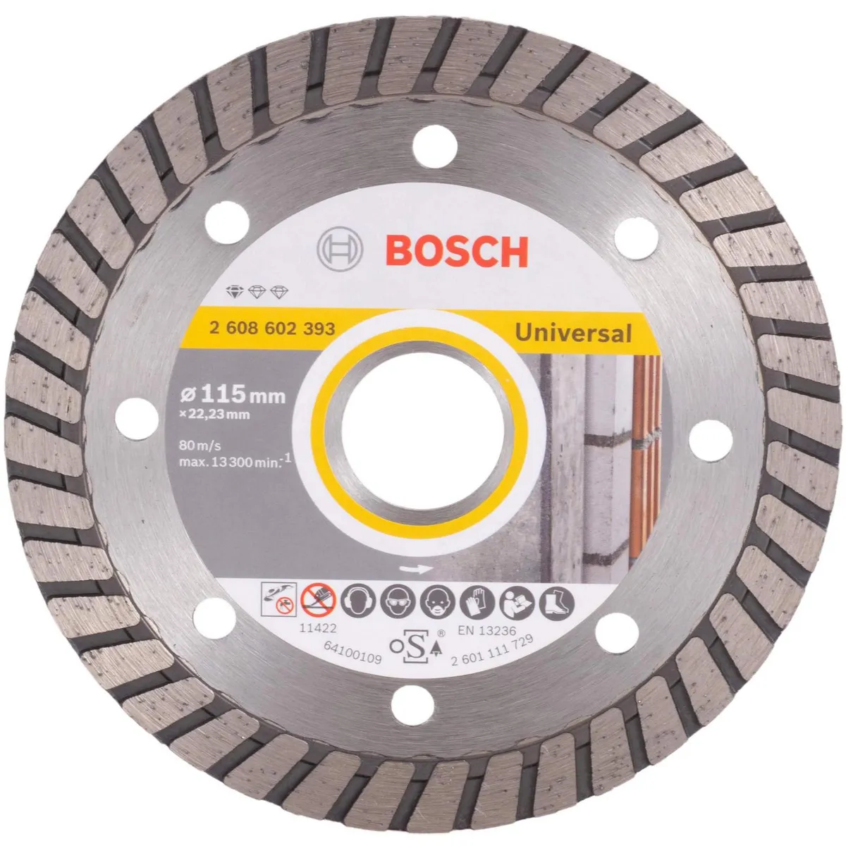 BOSCH - Disco De Diamante 4 1/2" Acero