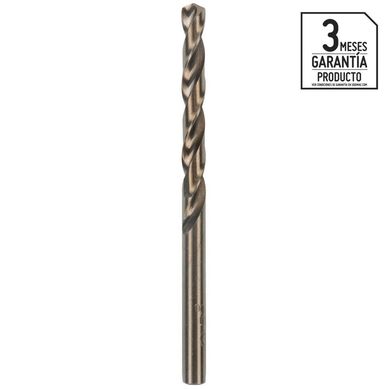 Broca HSS para metal 6 mm.