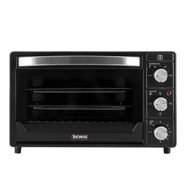 Horno eléctrico 25 litros negro