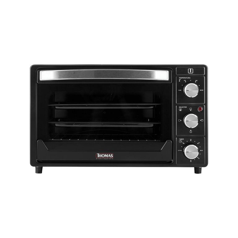 Horno eléctrico 25 litros negro