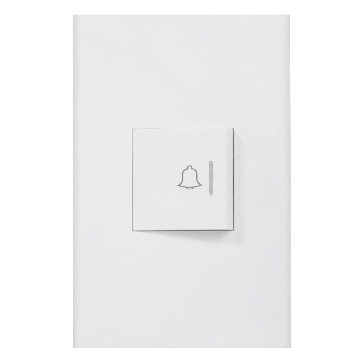 HALUX - Pulsador timbre 10 A blanco