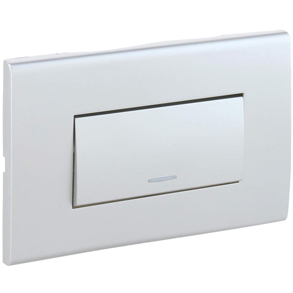 HALUX - Interruptor conmutador (9/24) 10 A Gris