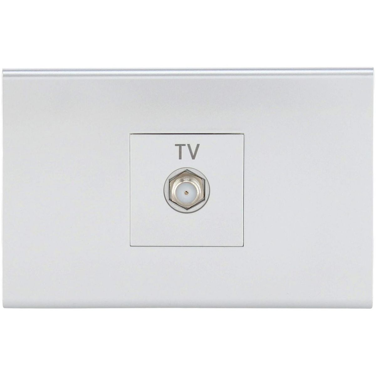 HALUX - Toma coaxial para TV 10 A gris