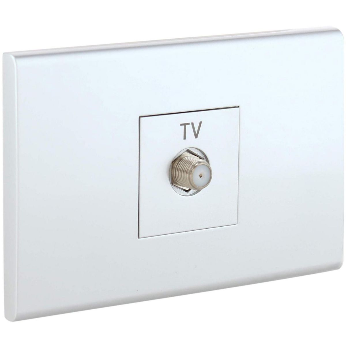 HALUX - Toma coaxial para TV 10 A gris