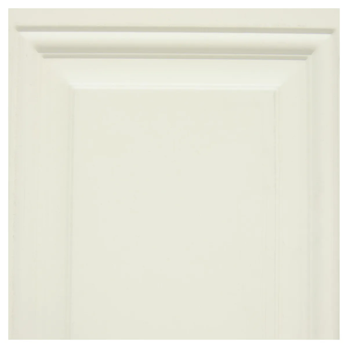 HOLZTEK - Puerta Exterior Acero Media Luna Blanco