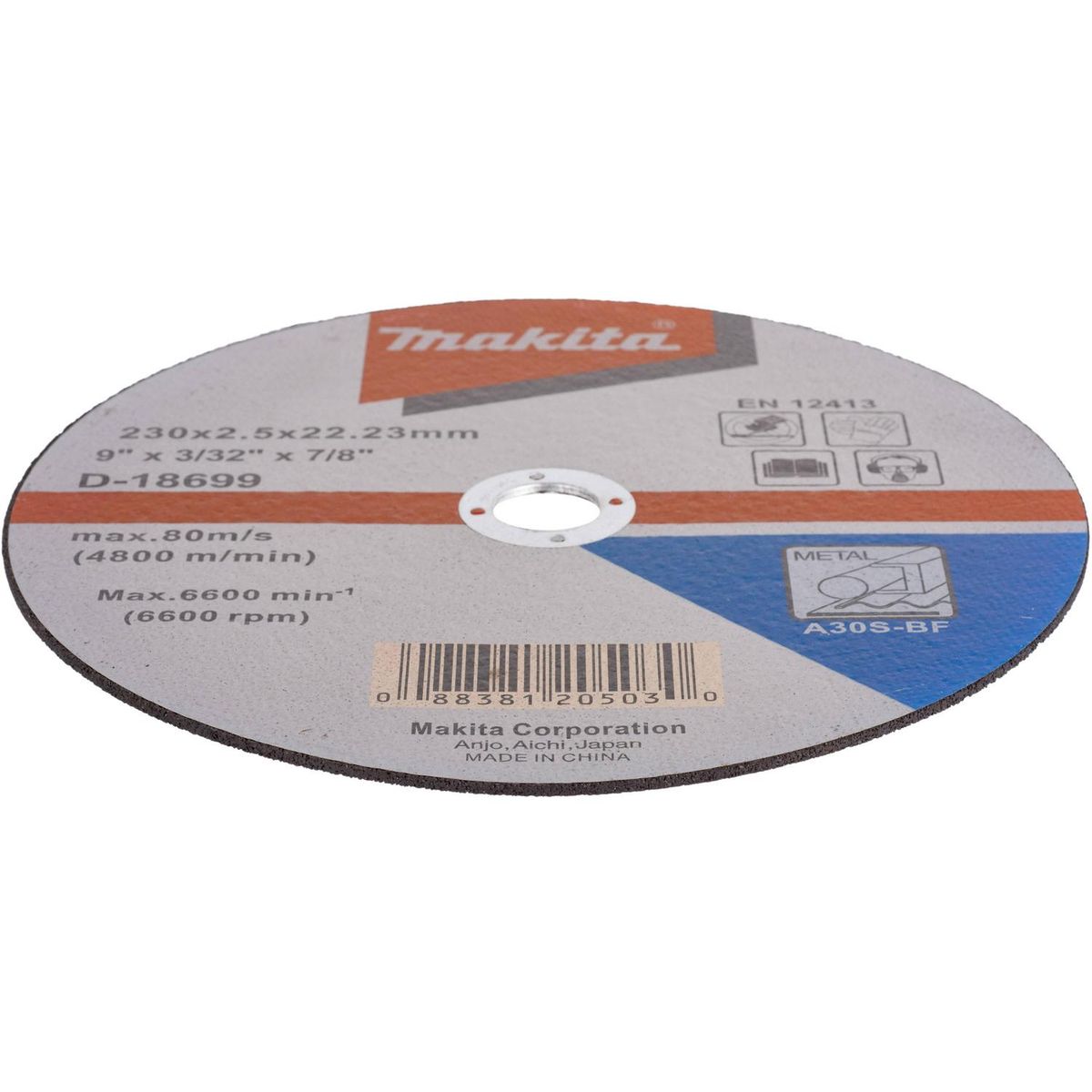 MAKITA - Disco De Corte 9" Acero