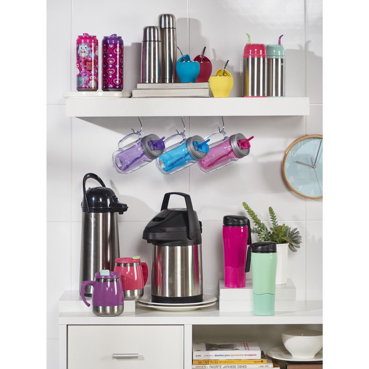 KEEP - Termo Matero 400 ml Plateado/amarillo