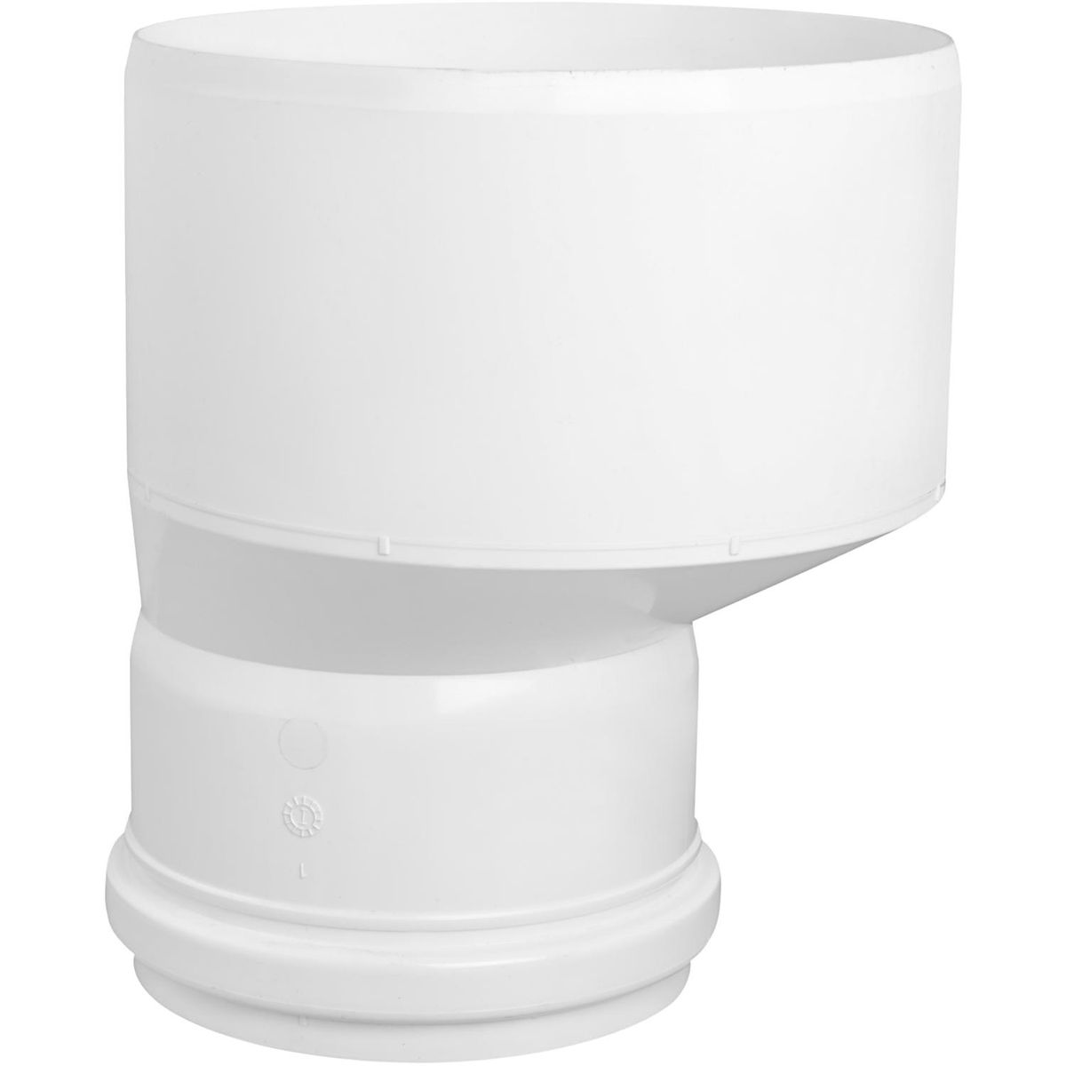 TIGRE - Reducción PVC-S Bco c/goma 160mm x 110mm Blanco 1u