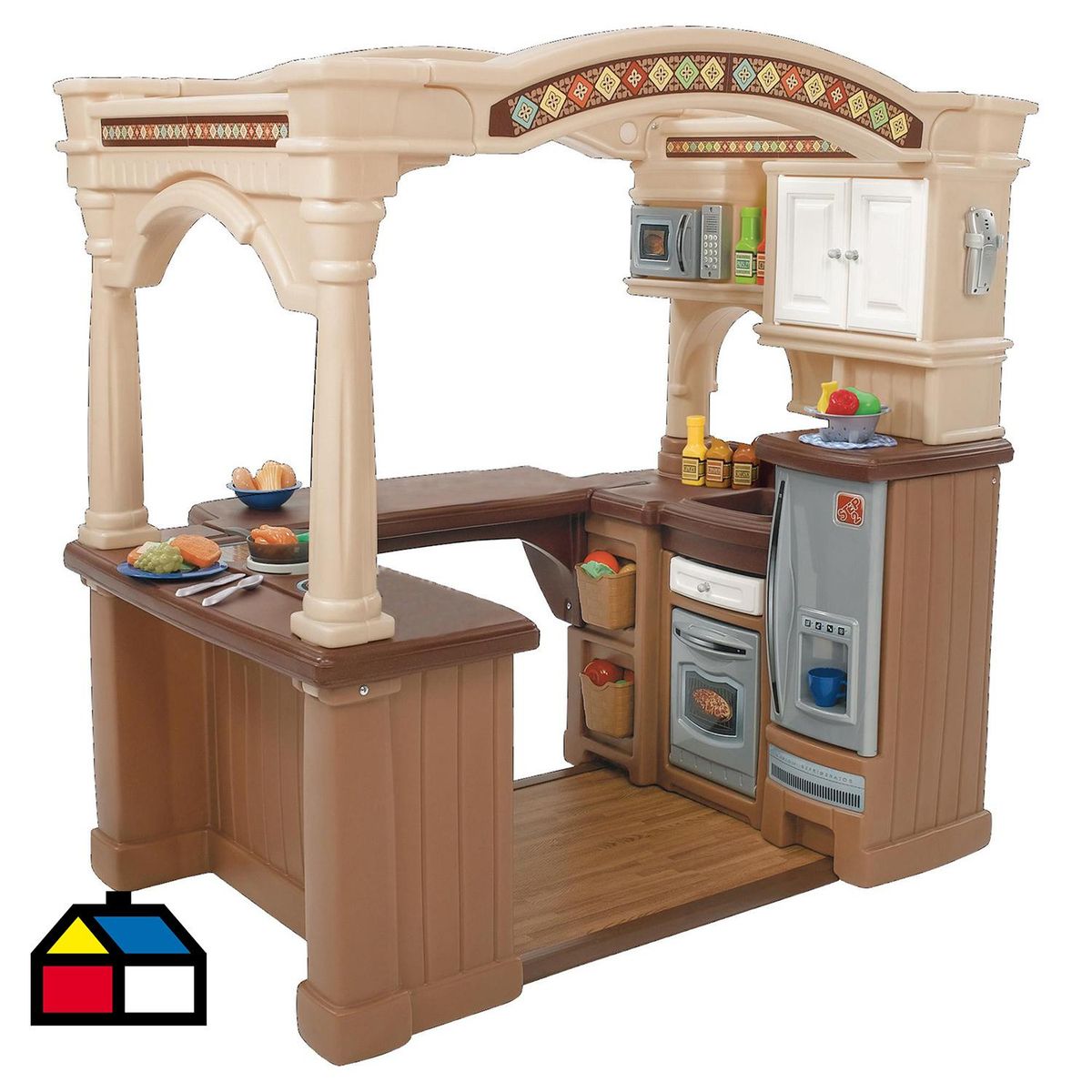 STEP 2 - Centro de cocina 108x80x60 cm plástico