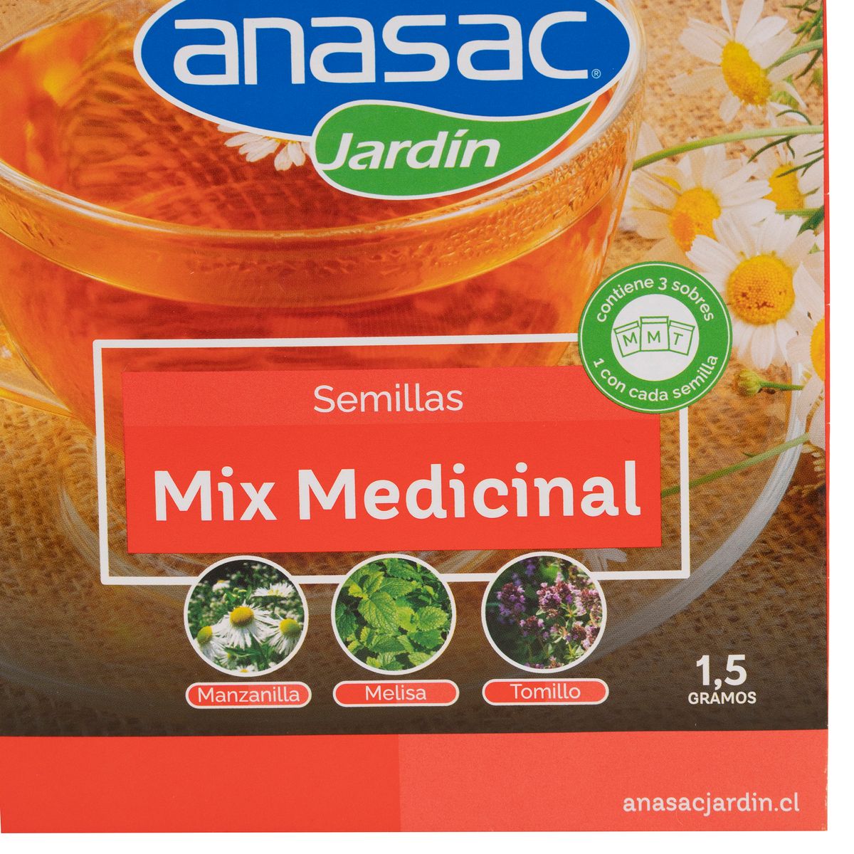 ANASAC - Mix Semillas Medicinales 1.5 gr Sachet