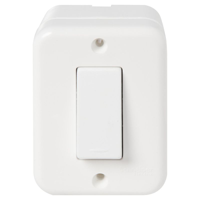 SCHNEIDER ELECTRIC - Interruptor simple (9/12) de sobreponer 10 A Genesis