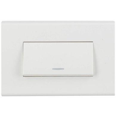 Interruptor conmutador (9/24) 10 A Blanco