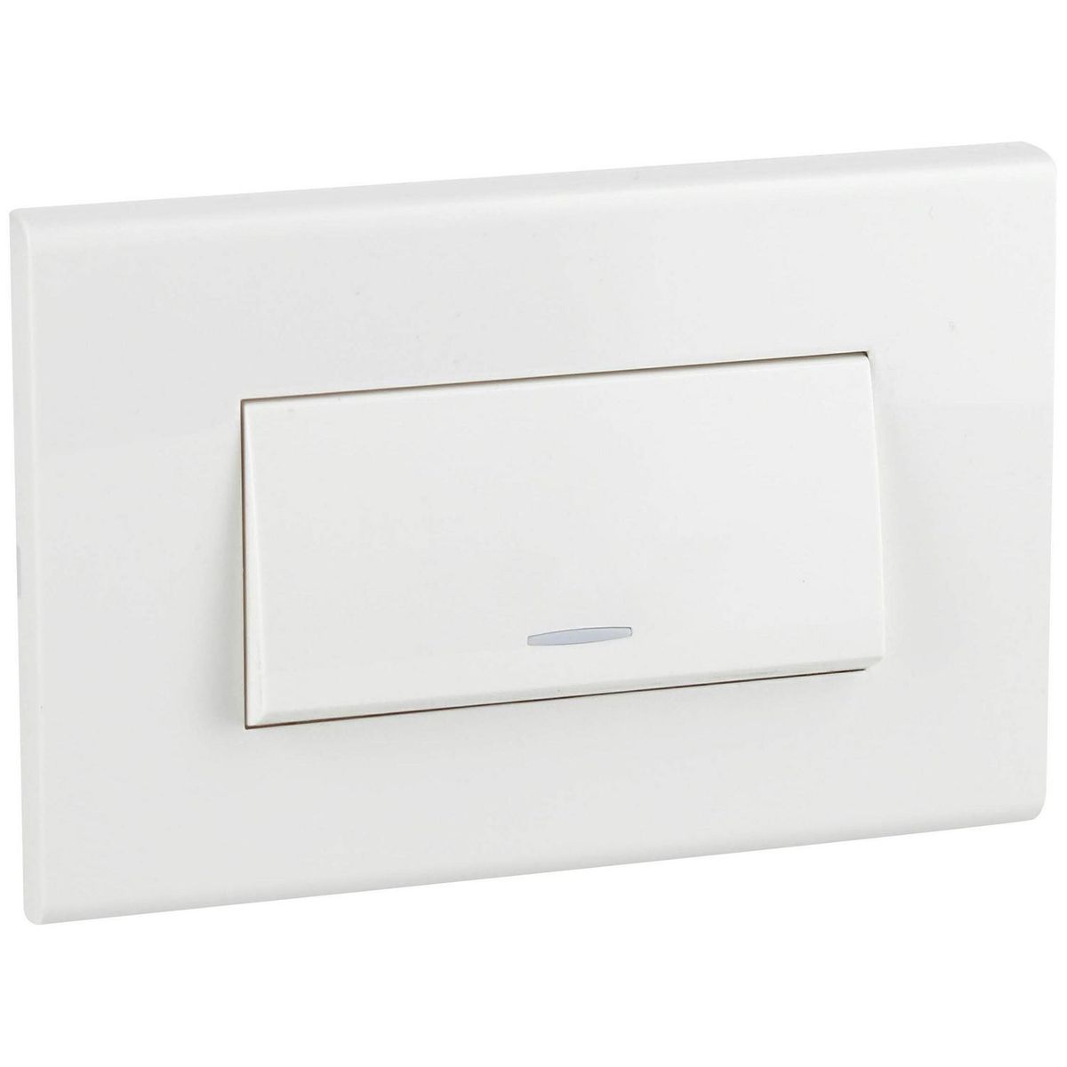 HALUX - Interruptor conmutador (9/24) 10 A Blanco