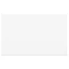 HALUX - Placa ciega 10 A blanco