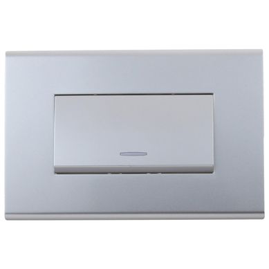 Interruptor simple (9/12) 10 A Gris